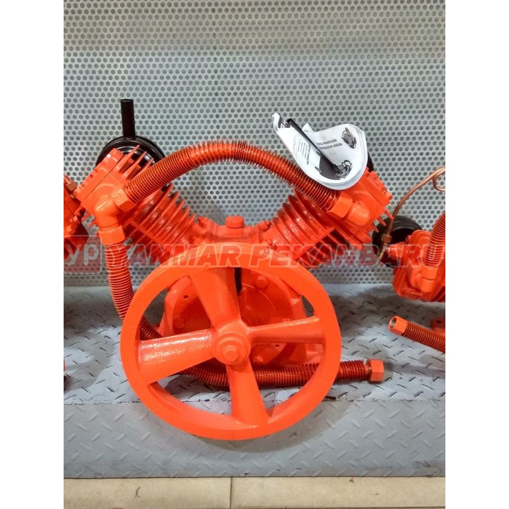 Kepala Kompresor Angin 3 PK / HP 2 Piston AUTO Bare Compressor SHARK