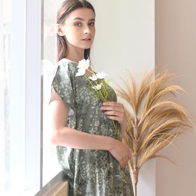 Daster Rayon HABEL NON BUSUI Panjang Semata Kaki-Habel 3