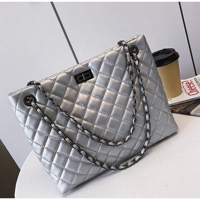 JK 727 1KG MUAT 2PCS TAS TOTE BAG SELEMPANG FASHION IMPORT Y10642 U4282