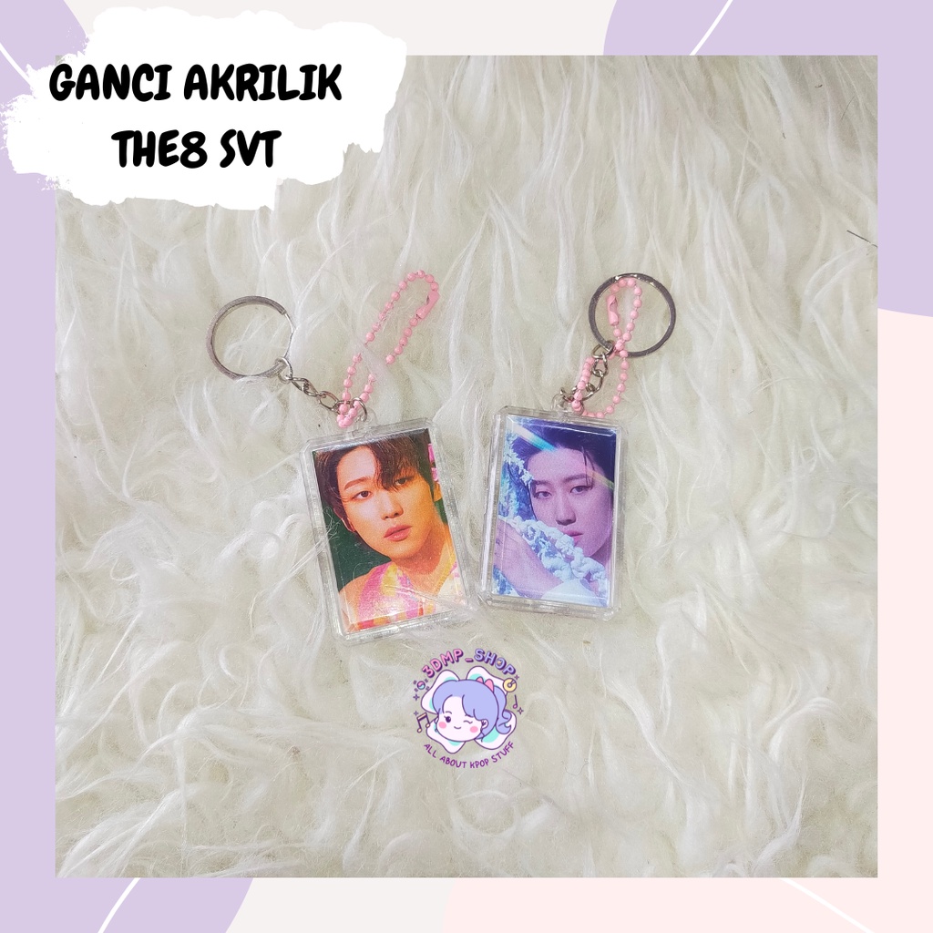 Gantungan Kunci Ganci Keychain Seventeen Mingyu Woozi The8 Scoups Joshua Dino dk hoshi jun Vernon