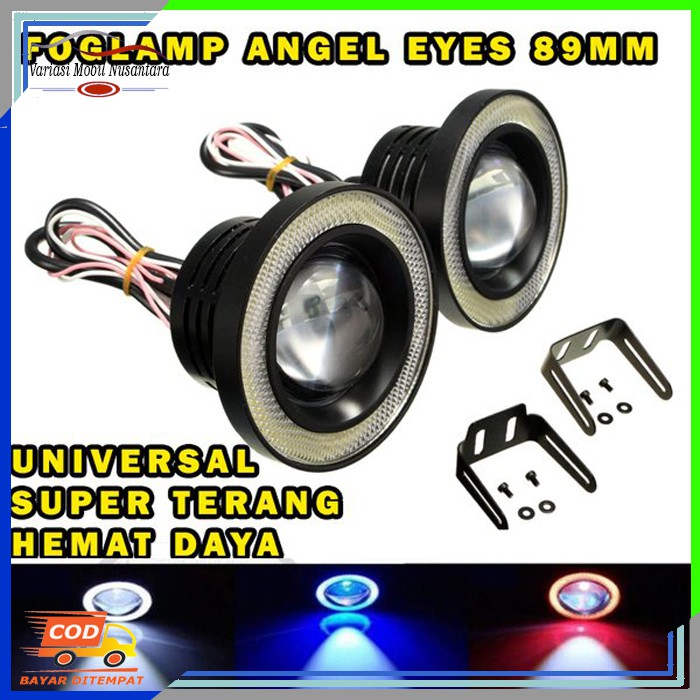 Lampu Led Foglamp Lampu Kabut Fogh lamp Light Mobil Avanza Kijang Innova Fortuner Universal