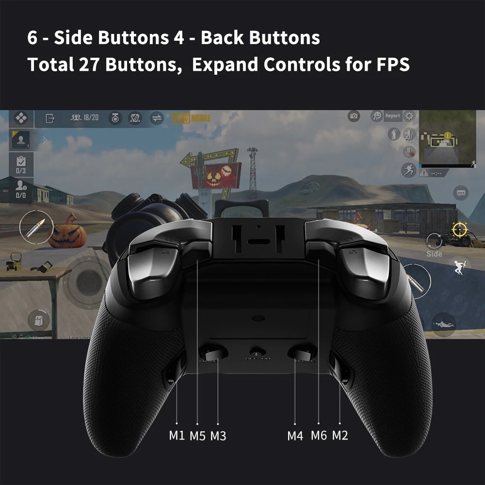 FLYDIGI APEX 2 BASIC - Multi-Platform Gamepad Bluetooth Controller - Gamepad Terbaik untuk Semua Platform (Android/iOS/Windows/Steam/VR)