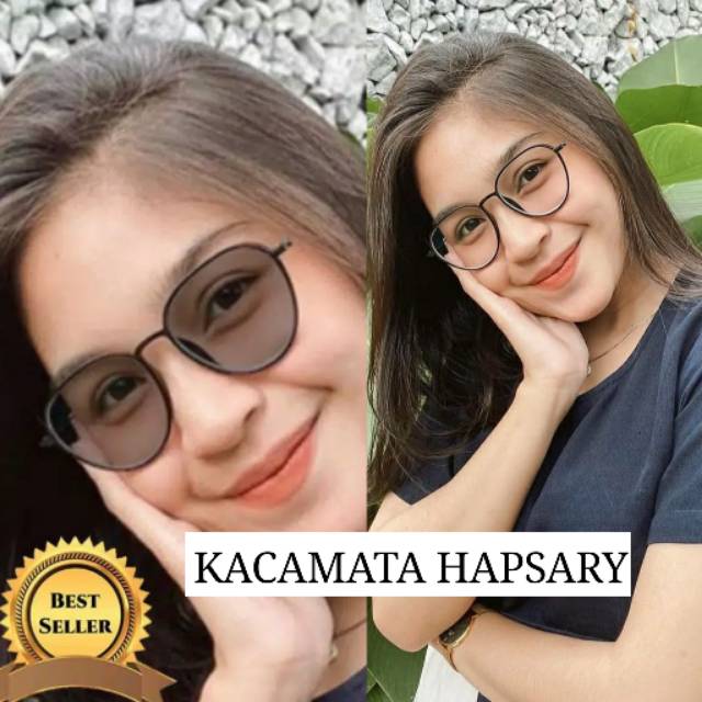 PAKET FRAME + LENSA PHOTOCROMIC | KACAMATA WANITA | KACAMATA MINUS | KACA MATA ANTI RADIASI | 2190