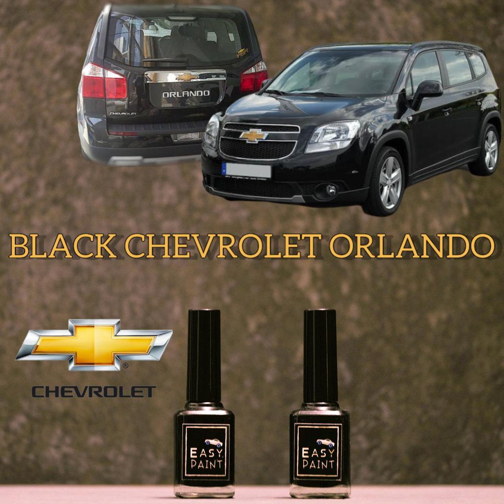 Cat Oles Black Metalic Chevrolet Orlando Hitam Metalik