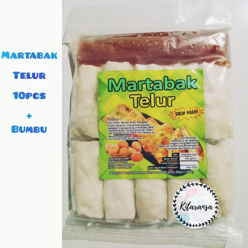 Martabak Telur 10pcs/Martabak/Martabak Telur