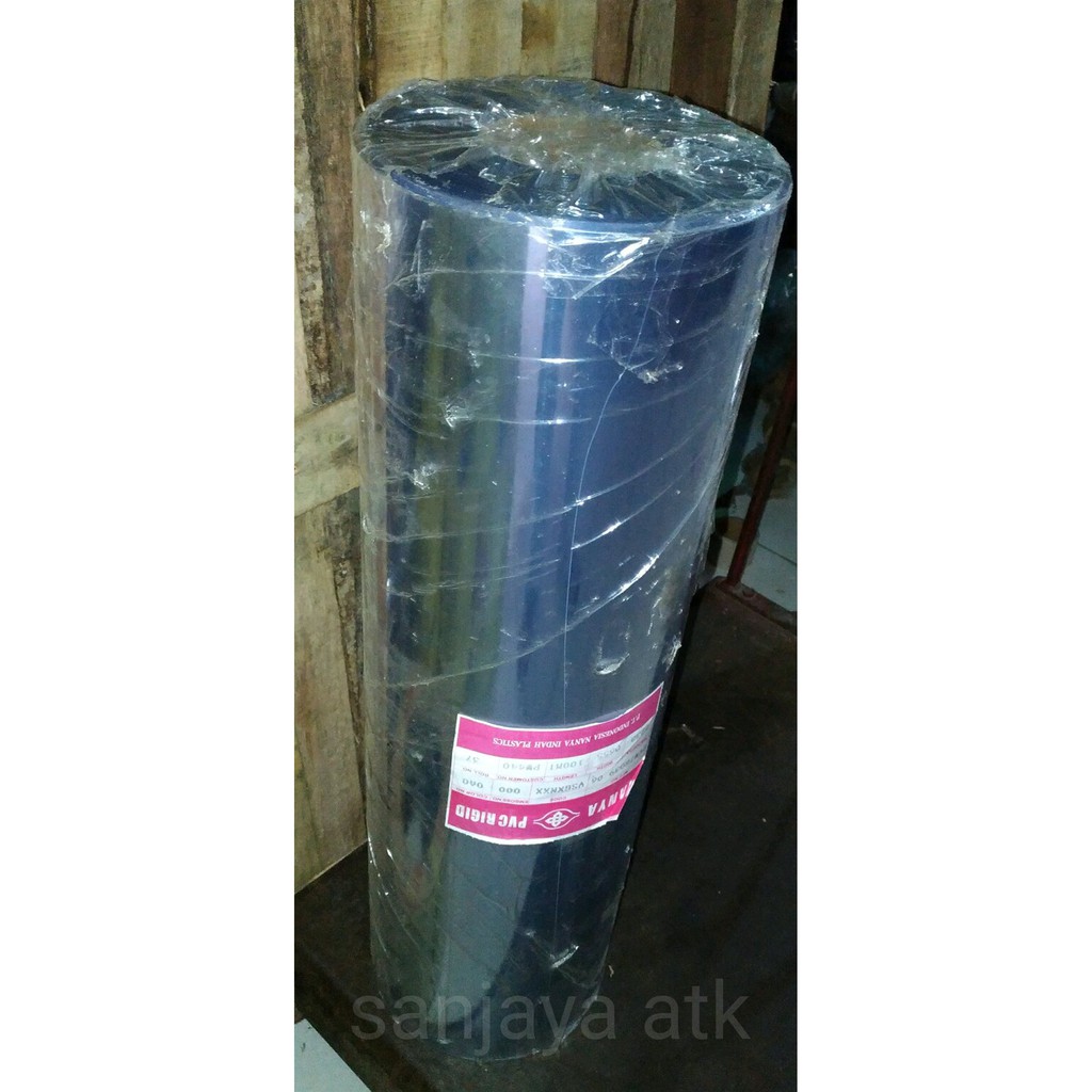 Jual Plastik Pvc Rigid Mika meteran 0.25mm untuk pembungkus souvenir dan seserahan Berkualitas