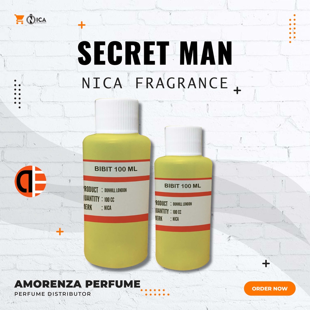 SECRET MAN BIBIT NICA 250GR  ORIGINAL 100% MURNI TANPA CAMPURAN / BIBIT PARFUM / BIBIT MURNI / BIBIT MINYAK WANGI / PARFUM PRIA TAHAN LAMA ORI / PARFUM WANITA TAHAN LAMA ORI