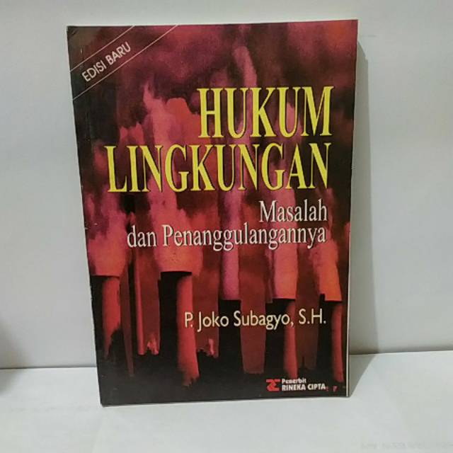 

BUKU HUKUM LINGKUNGAN BY DJOKO SUBAGYO