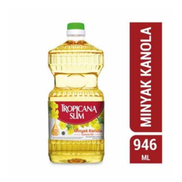 Tropicana Slim Canola Oil 946ml Minyak Kanola Tropicana slim