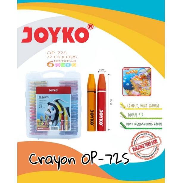 

GRATIS ONGKIR Oil Pastel / Krayon / Crayon 72 Warna (1set) [KODE U30]