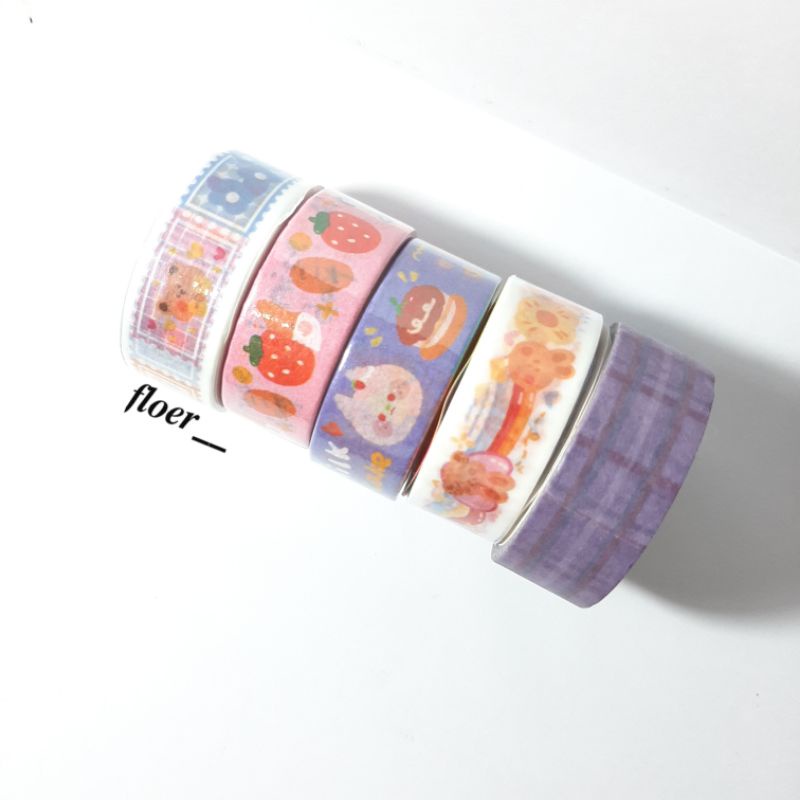 

ready stock washi / masking / paper tape deco journal