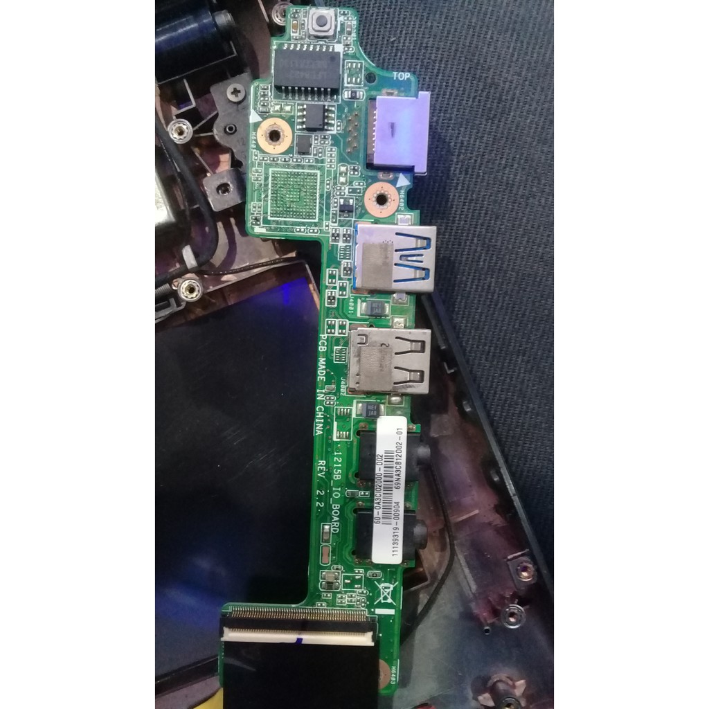 Audio Jack Port USB IO board Asus EEE PC 1215B