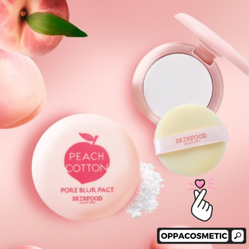 SKINFOOD Peach Cotton Pore Blur Pact 4 g