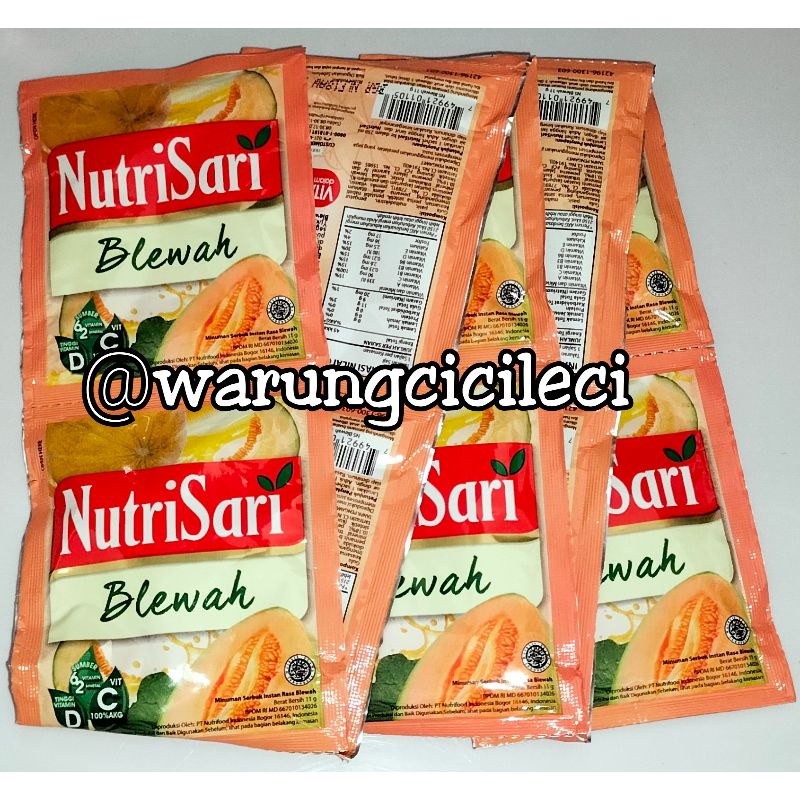 

NUTRISARI BLEWAH 11g x 10pcs