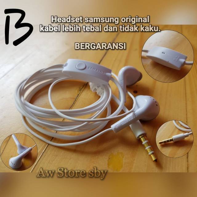 Original Headset samsung Ori Earphone samsung With Mic A10 A10S A20 A20S A21S A22 A11 A12 A13 A31 A51 M22 M31 M51