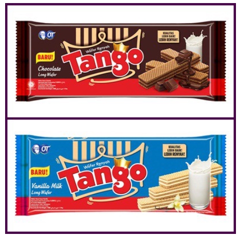 

Tango wafer 130gr Choc/Vanila