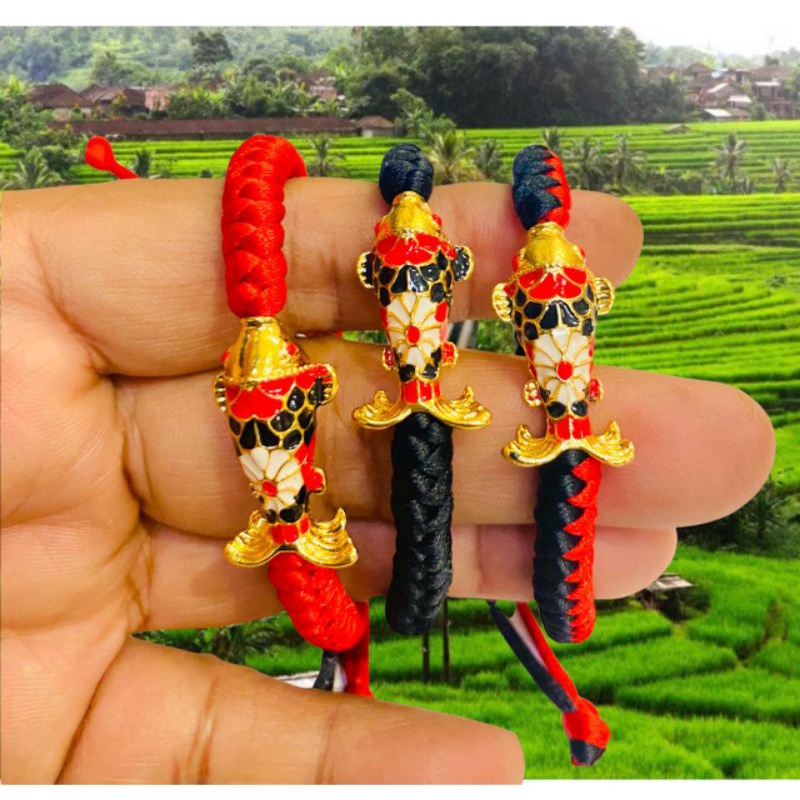 gelang serut ikan koi //gelang lapis emas