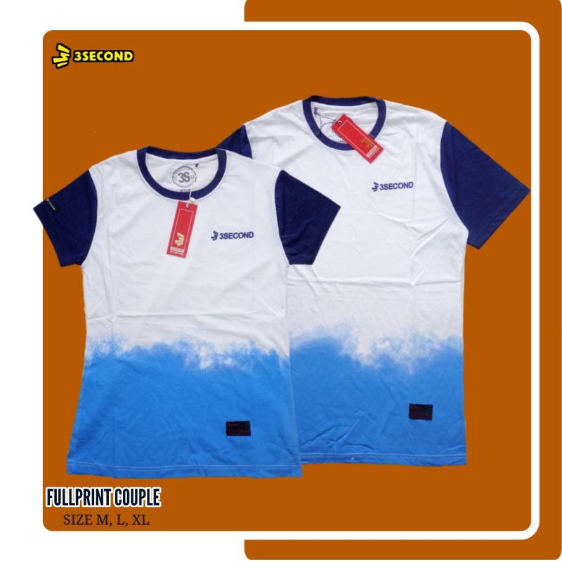 KAOS COUPLE KAOS DISTRO COUPLE KAOS  PASANGAN KAOS 3SECOND COUPLE