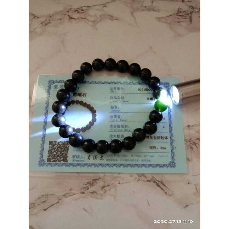 8mm.. GELANG MATA DEWA ASLI BURMA