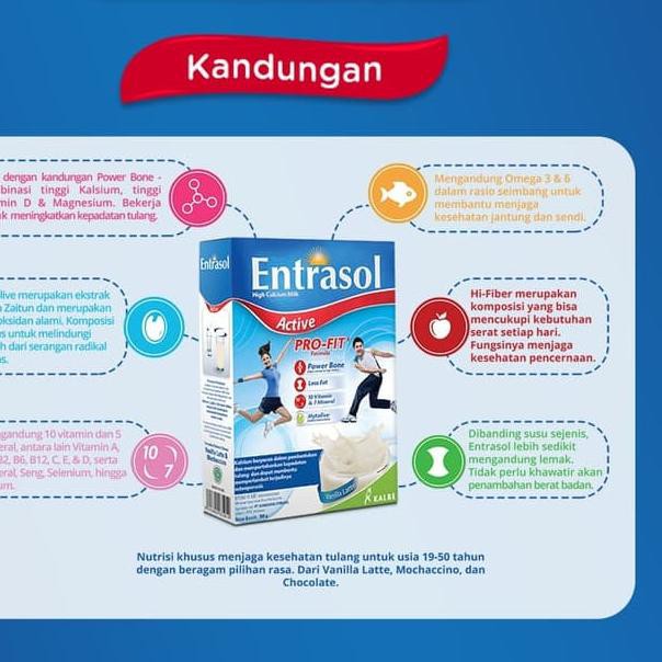 

⚘╩ Entrasol Active Chocolate 350 G