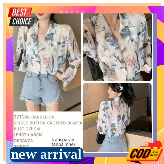 Long Blazer Import Wanita Diorr Gucc1 Premium Korean Style Ala Shella Saukia Bahan Katun Linen Bangk
