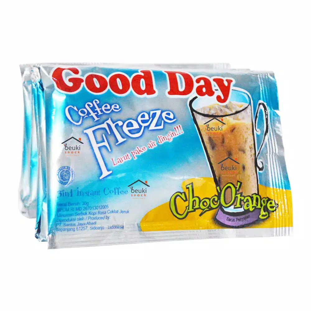 

RENCENG Good Day Choc Orange Coffee Freeze - 10pcs x 30gr
