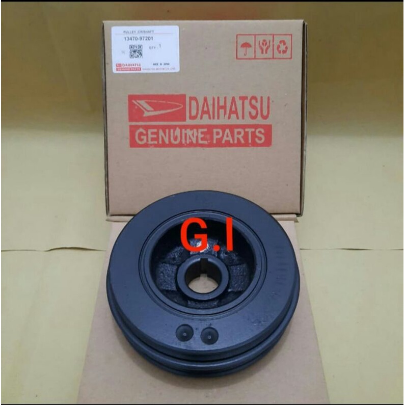 Pully Kruk As Pully Ker As Damper Pulley Crankshaft Daihatsu Xenia 1000cc 1.0 1000 cc