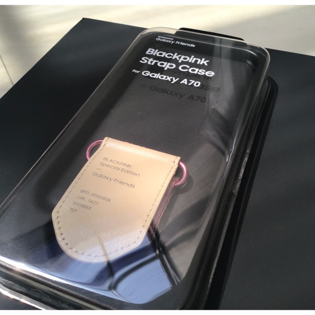 CASING SAMSUNG BLACKPINK BLACKPINK X SAMSUNG PHONECASE A70 SIGNED ROSE JENNIE LIMITED EDITION