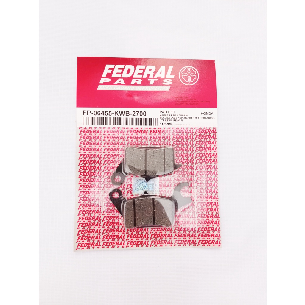 KAMPAS REM FP-06455-KWB-2700 FEDERAL ORIGINAL KAMPAS REM BLADE,REVO,ABSOLUTE ,MURAH