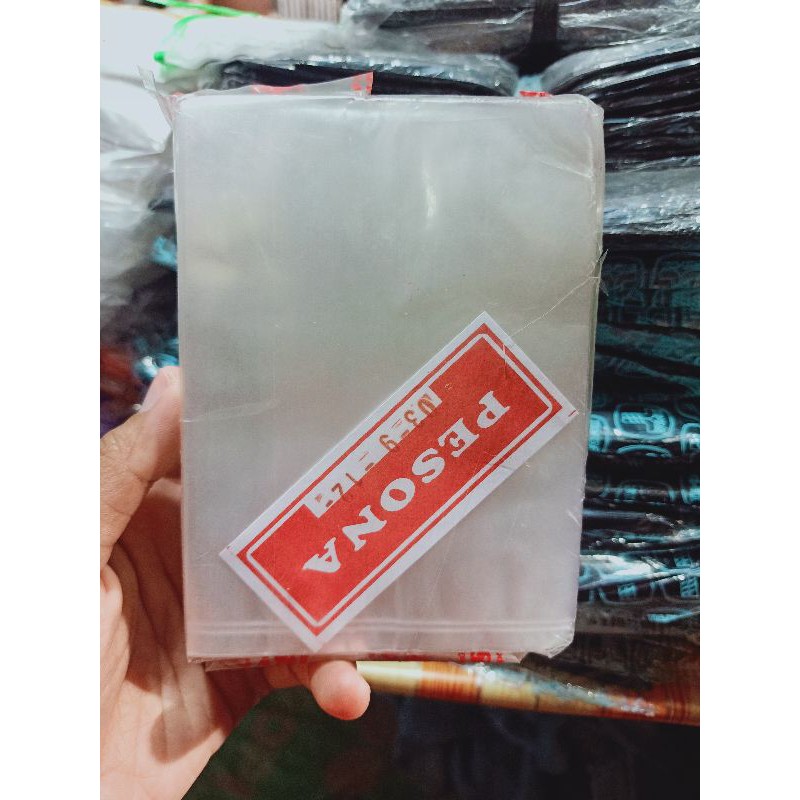 Plastik PP tebal 9x15x03 ,9x12x03 @250gr