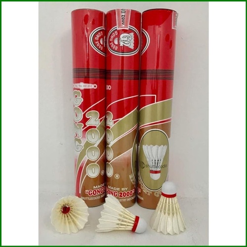 COCK/SHUTTLECOCK BADMINTON GONG 2000 MERAH ORIGINAL