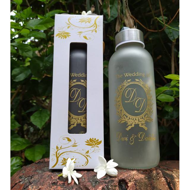 Souvenir botol tumbler dof+custom+kemas box