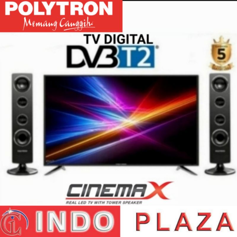 TV POLYTRON 43 CINEMAX DIGITAL PLD-43TV1556 (KHUSUS MEDAN)