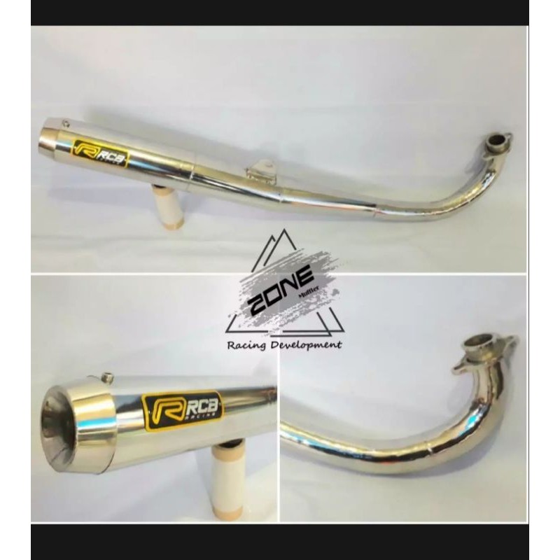 Knalpot racing standar rx king rx spesial king cobra merk rcb