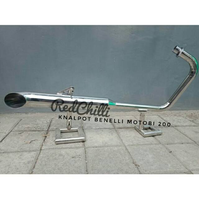 Knalpot Benelli Motobi 200 Evo - Knalpot Benelli Motobi Evo