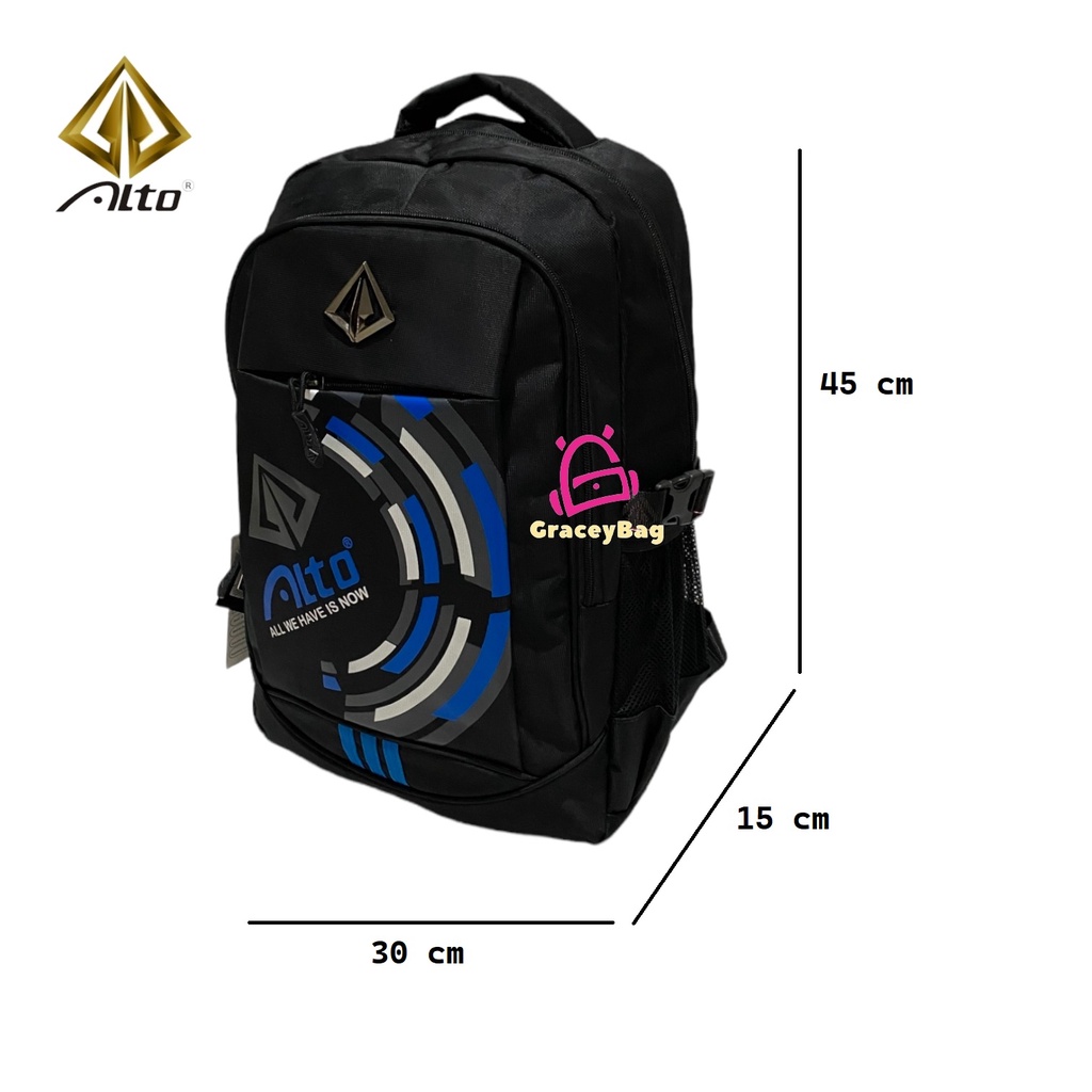 Gracey Bag 72133W Tas Ransel Sekolah Anak Laki/Pria/Remaja Alto