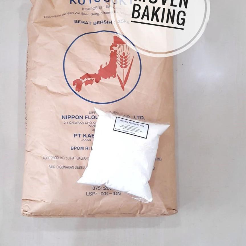 

Barang Baru TEPUNG TERIGU JEPANG KOTOBUKI (PROTEIN RENDAH) 1kg FG5!!