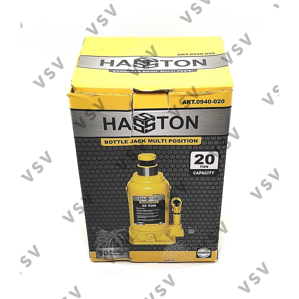 HASSTON Dongkrak Botol 20 Ton 0940-020