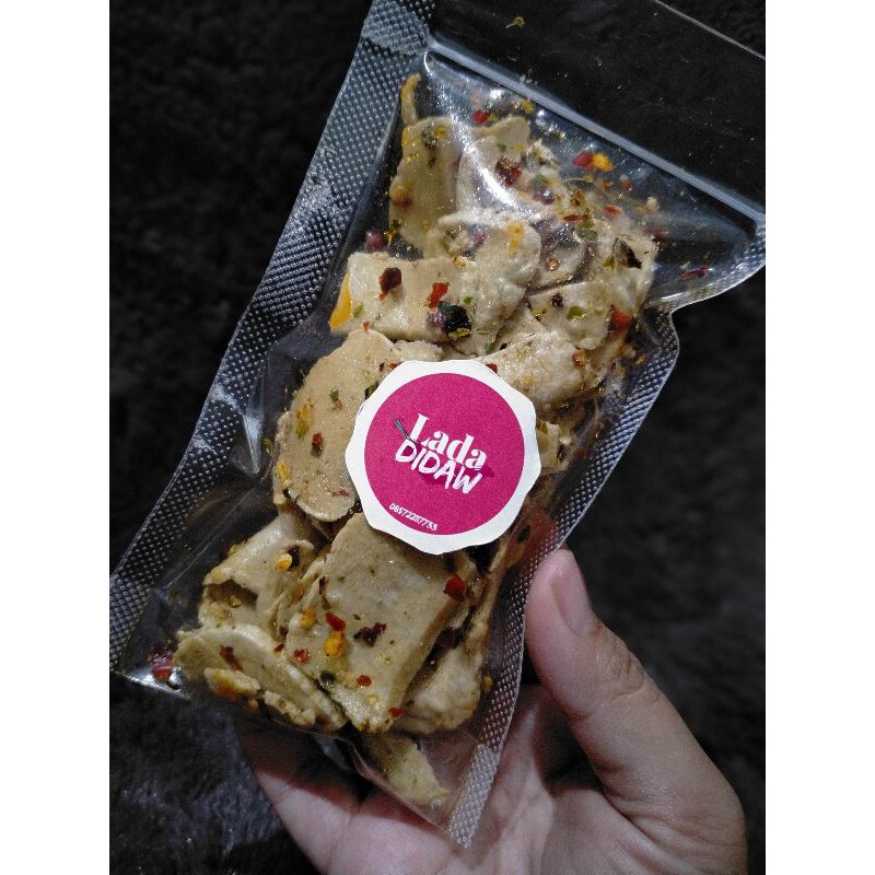 

kerupuk seblak kering