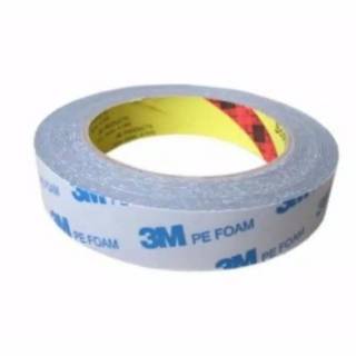 DOUBLE TAPE 3M ORIGINAL PE FOAM  PUTIH 2 CM X 4 5 METER 