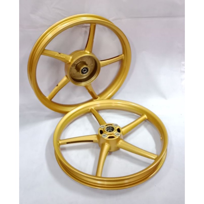 VELG PELAK RACING V ROSSI PALANG 5 MODEL COPY RCB JUPITER MX/ JUPITER Z Z1 ROBOT/VEGA R ZR ROSSI SAN