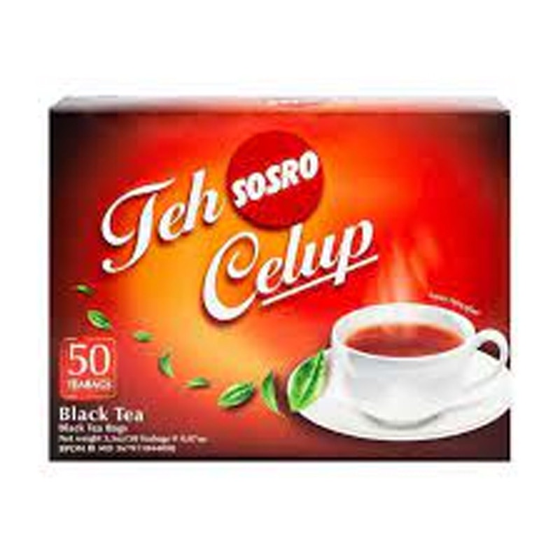 

Sosro Teh Black Tea Bag 50Pcs