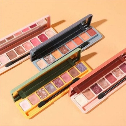 LAMEILA Soft Eyeshadow Lasting Makeup 8 Colors Makeup / Riasan Mata DJ 3051