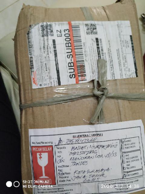 Lentera Lilin Pawn Black