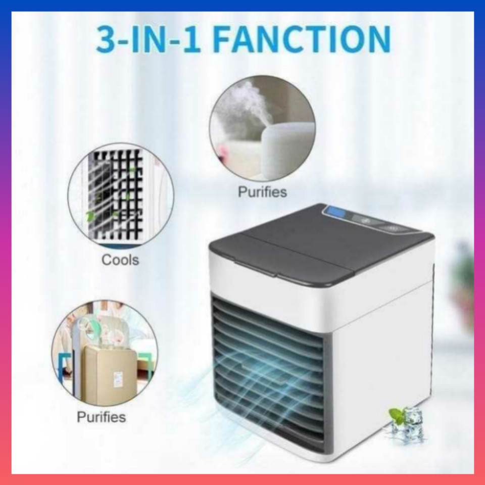 USB Mini Portable Air Cooler Universal AC Mini USB Portable with LED