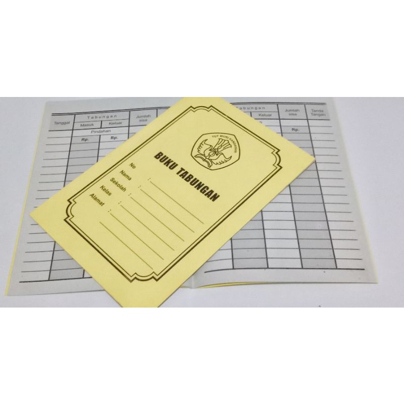 

Terlaris ✨ - 1 pack isi 50 pics BUKU TABUNGAN KEUANGAN SEKOLAH/SD/MI/TK /PAUD3.1.23
