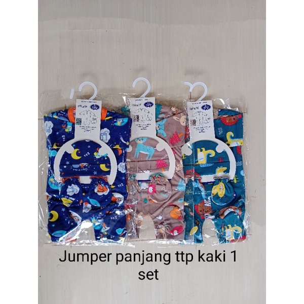 Jumper panjang set  / jumpet set tutup kaki