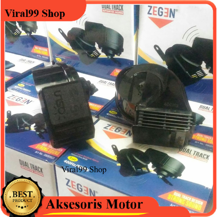 Klakson Zegen Motor Mobil Model Denso Waterproof