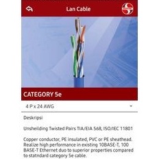 supreme kabel lan utp cat5e cat 5e