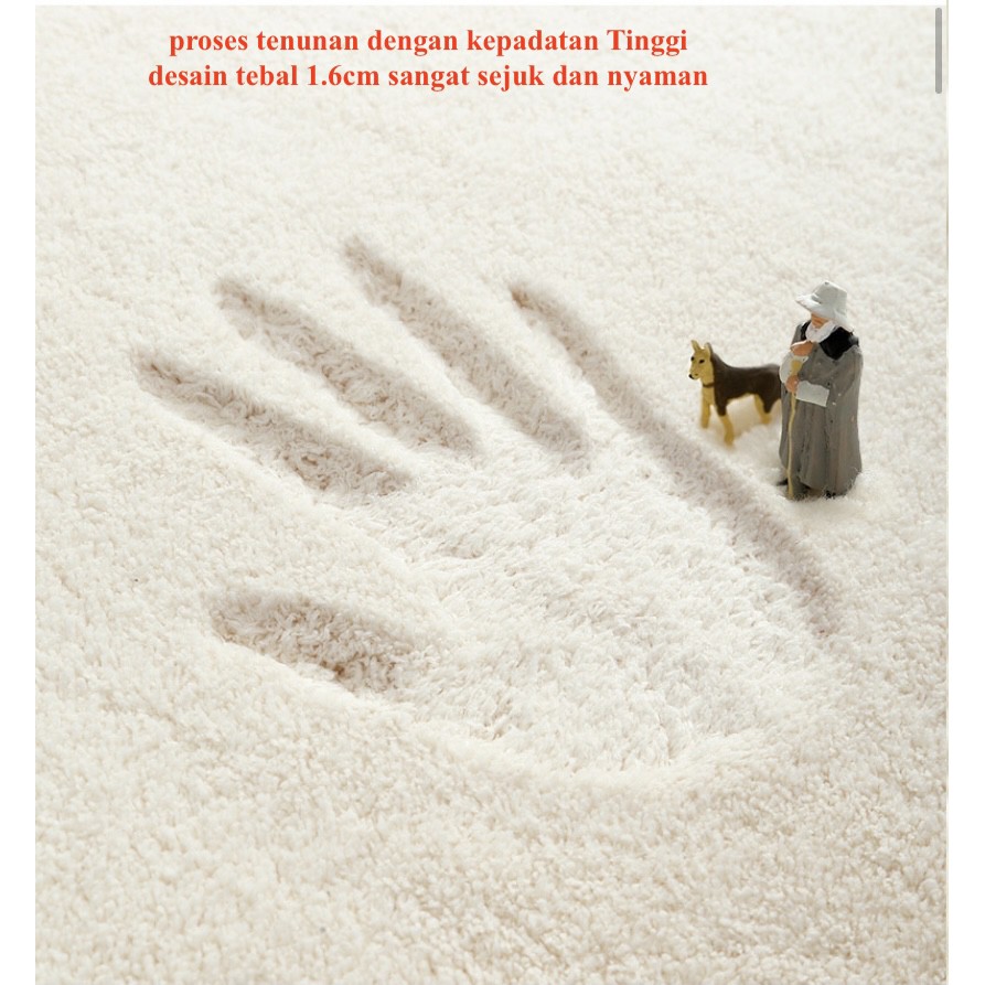 KARPET KESET RUMAH MINIMALIS UKURAN BESAR 60X160 BAHAN BULU HALUS